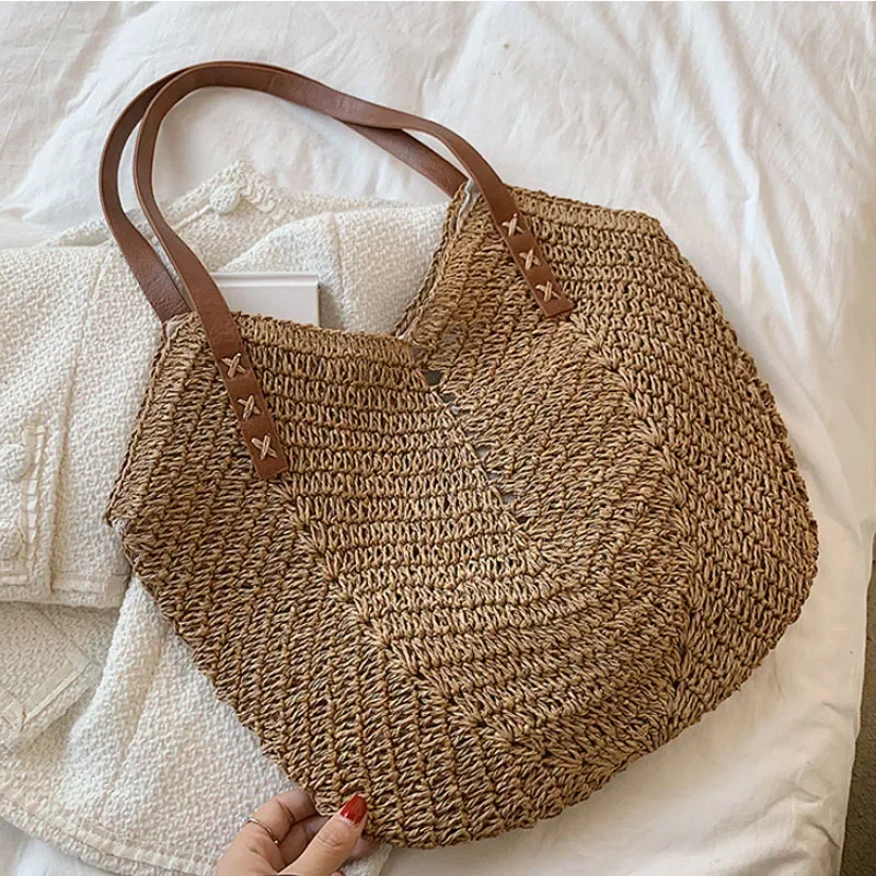 กระเป๋าถือฤดูร้อนปี 2026 กระเป - Crochet Bag Raffia บทวิจารณ์และราคา