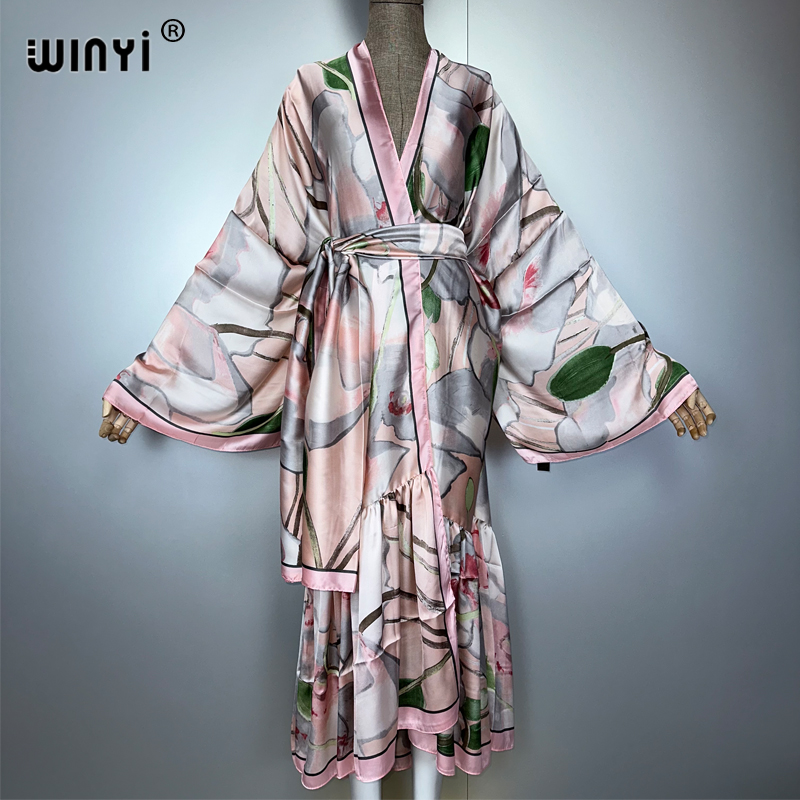 ชุดเดรสพิมพ์ลาย WINYI Africa D - Cover Up Kaftan บทวิจารณ์และราคา